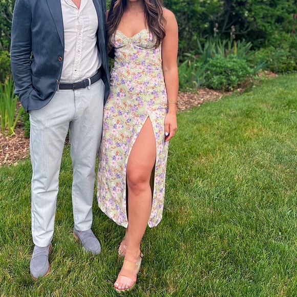 Corset Crepe Midi Sundress - Picture 4 of 4